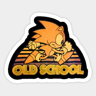 Old School Speed Sticker